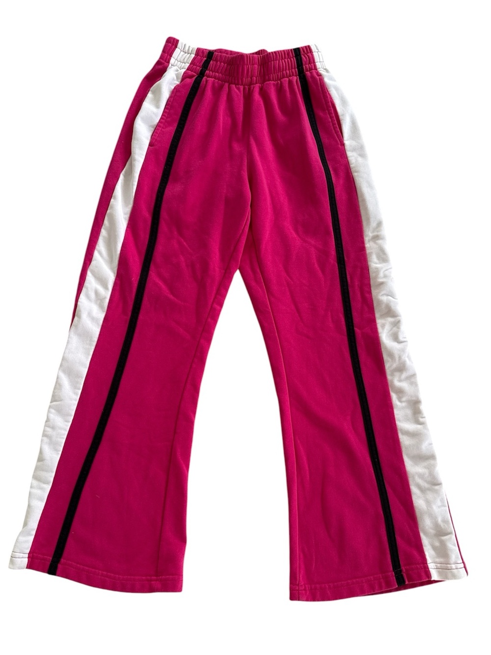 Zumba Fitness Pink, White & Black Track Pants